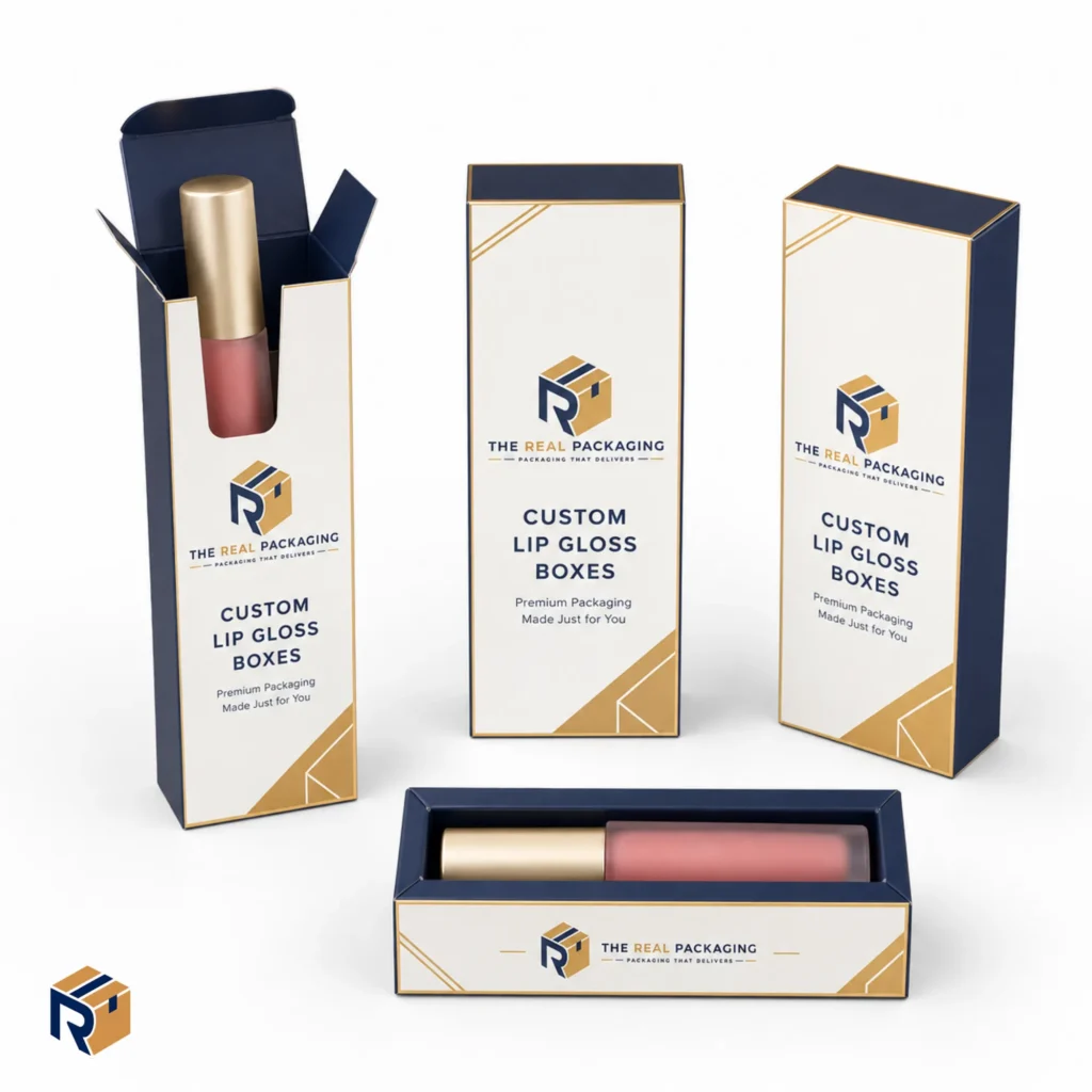 custom lip gloss packaging boxes