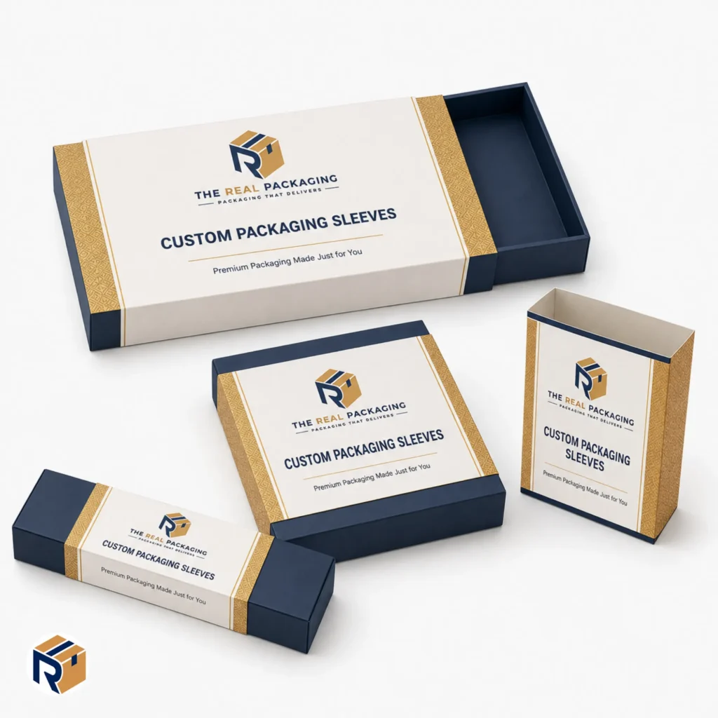 Custom printed packaging sleeves