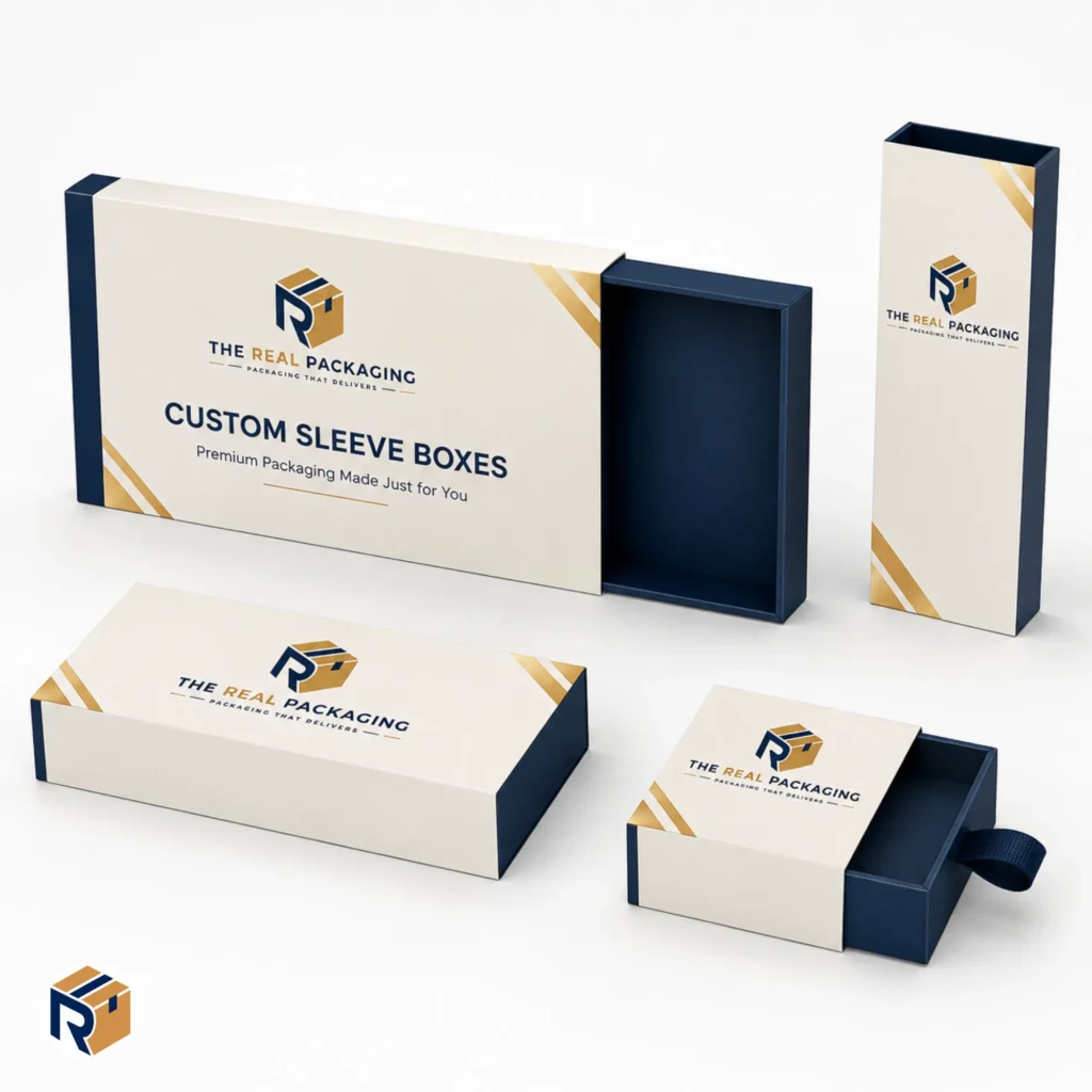 Custom sleeve and tray boxes